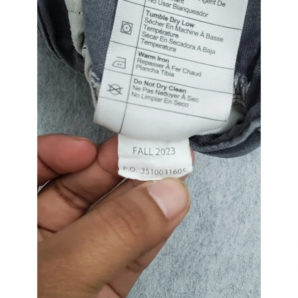 Carhartt Men Pants 40X32 Gray Straight Rigby Relaxed Fit 28